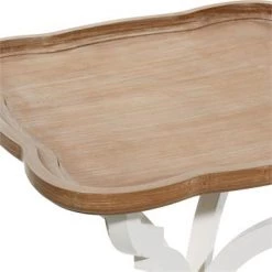 UMA Accent Furniture Wood Accent Table With Scalloped Top (Various Styles)