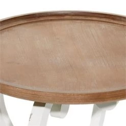 UMA Accent Furniture Wood Accent Table With Scalloped Top (Various Styles)