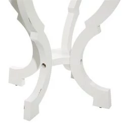 UMA Accent Furniture Wood Accent Table With Scalloped Top (Various Styles)