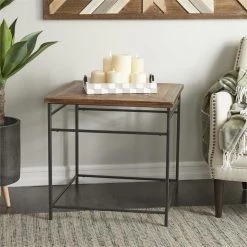 UMA Rustic Accent Table