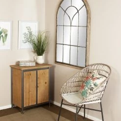 UMA Wood & Metal Mirror Mirrors