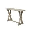 UMA Brown Fir Farmhouse Console Table