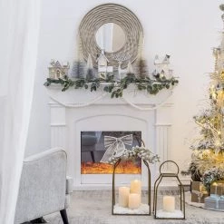 A&B Home Home Accents King Cottage Gold Lanterns, Set Of 2