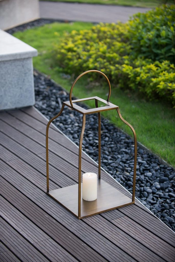 A&B Home Home Accents King Cottage Gold Lanterns, Set Of 2 5 A&B Home Home Accents King Cottage Gold Lanterns, Set Of 2