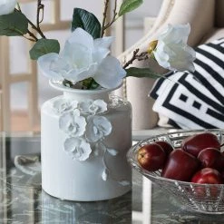 A&B Home Home Accents Floral Pot Vase