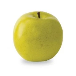 K&K Interiors 4" Faux Apple, Green