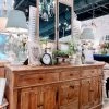 Global Imports Consoles, Breakfronts, & Sideboards Atalie Solid Elm Sideboard (Natural)