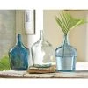 Mud Pie Blue Carafe Bottle Vase (Various Styles) Vases, Bottles, & Containers