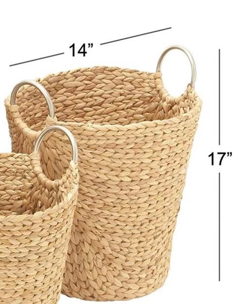 UMA Tan Seagrass Natural Storage Basket (Various Sizes) Vases, Bottles, & Containers 5 UMA Tan Seagrass Natural Storage Basket (Various Sizes) Vases, Bottles, & Containers