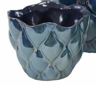 Import Collection Plants & Potted Items Sapphire Planter (Various Sizes) 3 Import Collection Plants & Potted Items Sapphire Planter (Various Sizes)