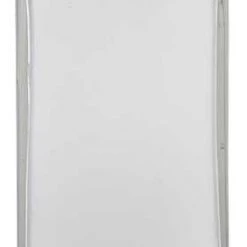 K&K Interiors Home Accents Hand-blown Square Clear Glass Hanging Vase (Various Sizes)