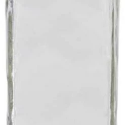 K&K Interiors Home Accents Large Hand-blown Square Clear Glass Hanging Vase (Various Sizes) 6 K&K Interiors Home Accents Large Hand-blown Square Clear Glass Hanging Vase (Various Sizes)