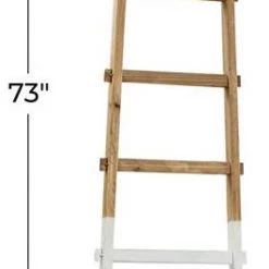 UMA Half Dipped Wooden Ladder (Various Sizes) Home Accents