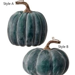 Regency Teal Weathered Pumpkin, Large (Various Styles)