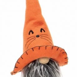 MeraVic Binx Halloween Gnome With Embroidered Cat (Various Colors) Home Accents