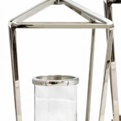 Import Collection Jeremy Wooden Silver Lantern (Various Sizes) Home Accents
