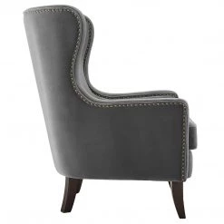 Steve Silver Accent Chairs Rachel Velvet Wingback Chair