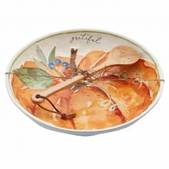 Mud Pie Pumpkin Serving Bowl