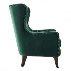 Steve Silver Accent Chairs Rachel Velvet Wingback Chair