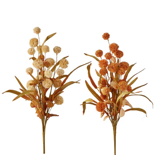 RAZ Imports 20.5" Pom Pom Bush (Various Colors) 1 RAZ Imports 20.5" Pom Pom Bush (Various Colors)