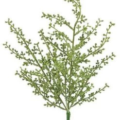 A&B Floral 18" Seeded Eucalyptus Bud Spray, Sage Green Greenery