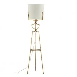 Forty West Designs Glenda Golden Floor Lamp