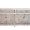 Nest Home Collections Glori Cabinet, Antique White & Grey Consoles, Breakfronts, & Sideboards