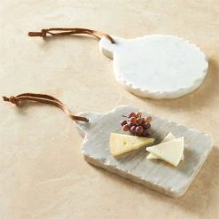 Mud Pie Grey Marble Small Board