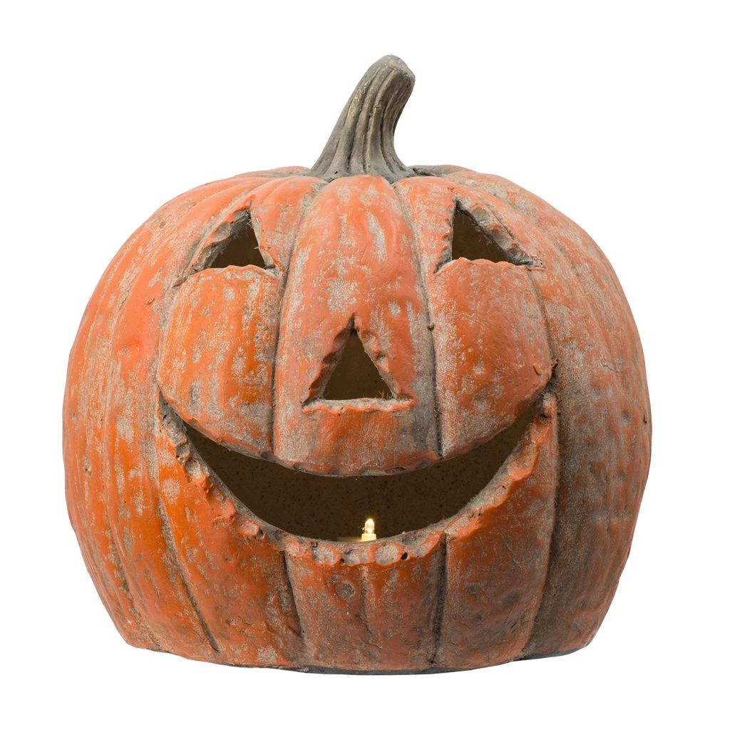 A&B Floral Jack-O-Lantern 1 A&B Floral Jack-O-Lantern