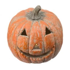 A&B Floral Jack-O-Lantern