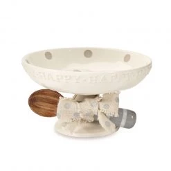 Mud Pie Happy Candy Dish Set Kitchen Decor