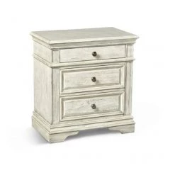 Steve Silver Highland Park Nightstand (White)
