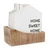 Mud Pie Home Accents Happy Home Coaster Set