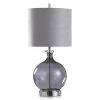 Stylecraft Lamps Smoke Glass Globe Lamp