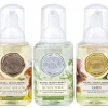 Michel Design Works Soaps Spring Mini Foaming Hand Soap Gift Set With Bunny Hollow, Bunny Toile, And Lapin