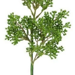 A&B Floral Greenery 13" Seeded Eucalyptus Spray, Light Green