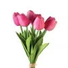 American Best 12" Real Touch Tulip Bunches (Various Colors) Floral Stems
