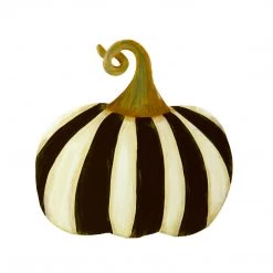 Round Top Collection Black & White Pumpkin (Various Sizes)