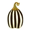 Round Top Collection Black & White Pumpkin (Various Sizes)