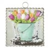 Round Top Collection Bucket Of Tulips Mini Gallery Print