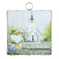 Round Top Collection Spring Church Mini Gallery Print
