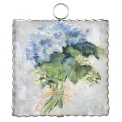 Round Top Collection Blue Hydrangea Mini Gallery Print