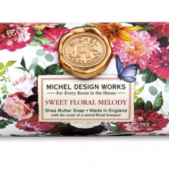 Michel Design Works Soaps Tea Towels & Cloth Napkins The Sweet Floral Melody Collection