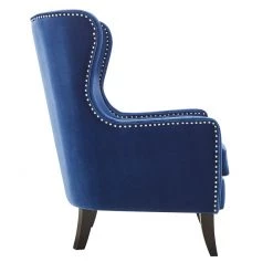 Steve Silver Accent Chairs Rachel Velvet Wingback Chair