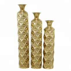 UMA Vases, Bottles, & Containers Gold Glam Vase (Various Sizes)