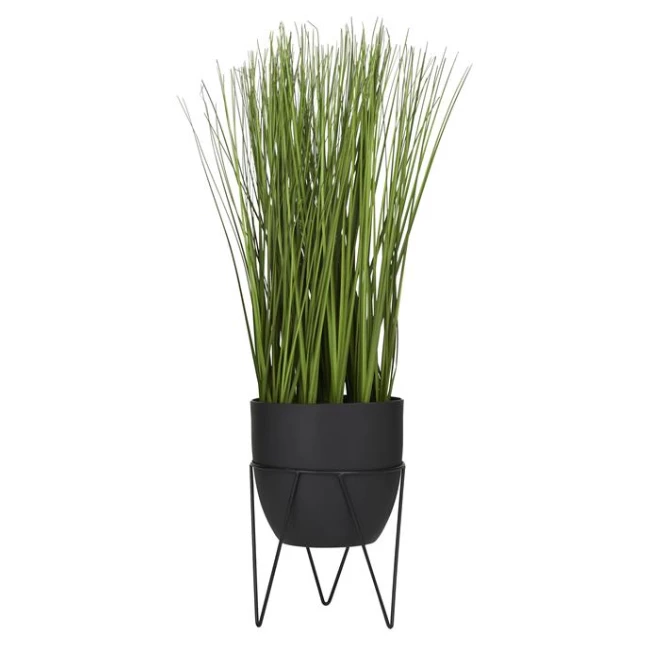 UMA Black Contemporary Artificial Wheatgrass 2 UMA Black Contemporary Artificial Wheatgrass