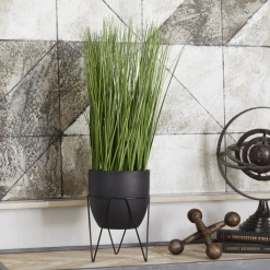 UMA Black Contemporary Artificial Wheatgrass