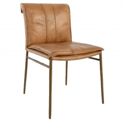 Classic Home Mayer Dining Chair, Camel Dining Chairs