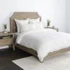Classic Home Monaco 3 Piece King Duvet Set, Ivory Bedding