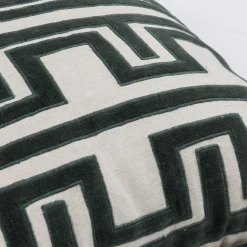 Classic Home Pillows Arlo Forest Green Pillow